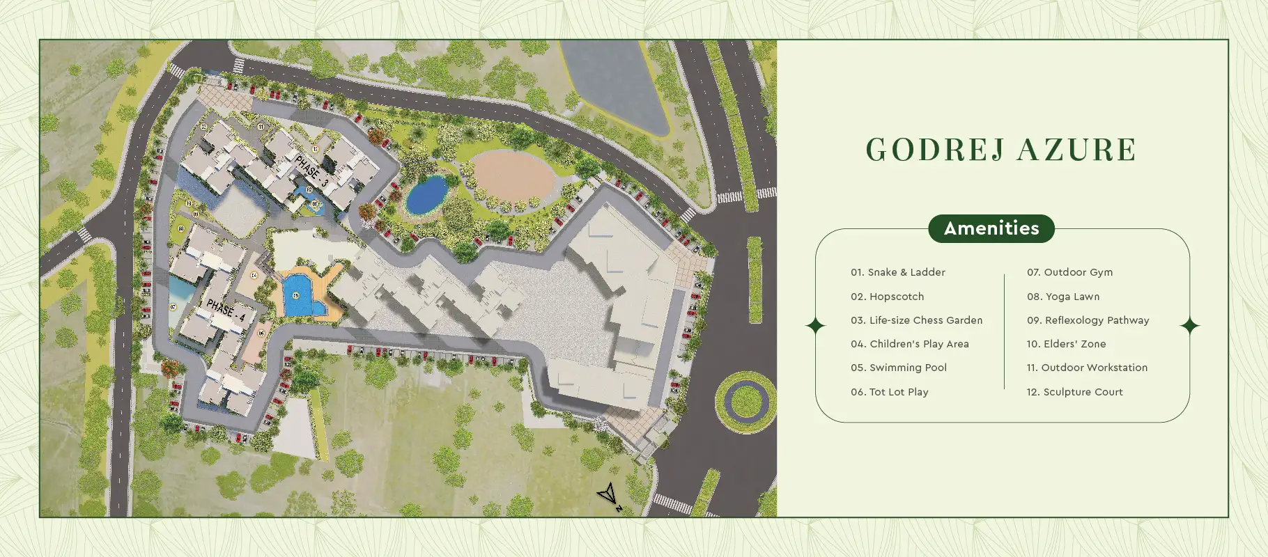 Godrej Azure master plan