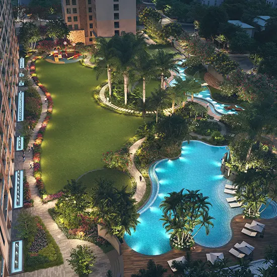 Godrej South Estate, Exterior