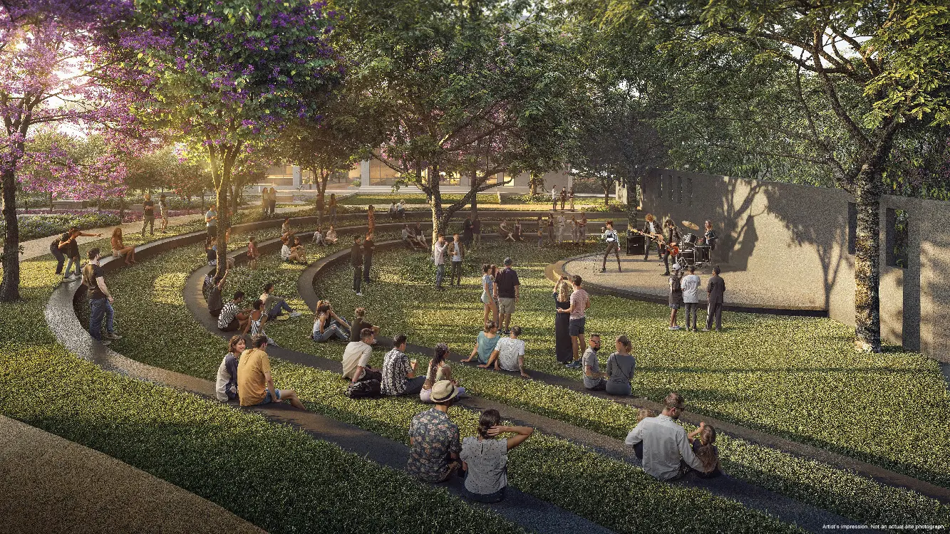 Godrej Lakeside Orchard, Amphitheatre
