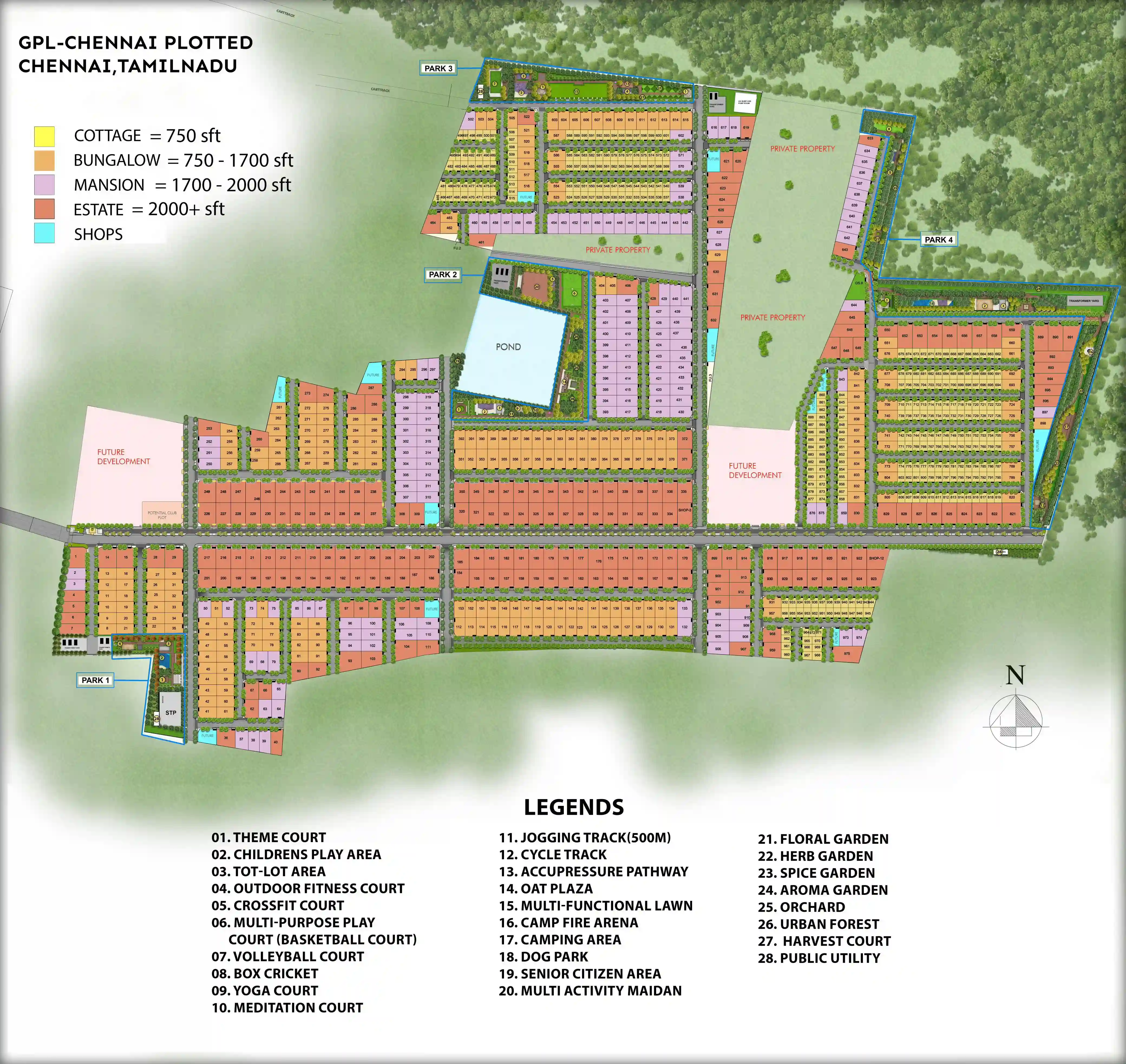 Godrej Sunrise Estate master plan