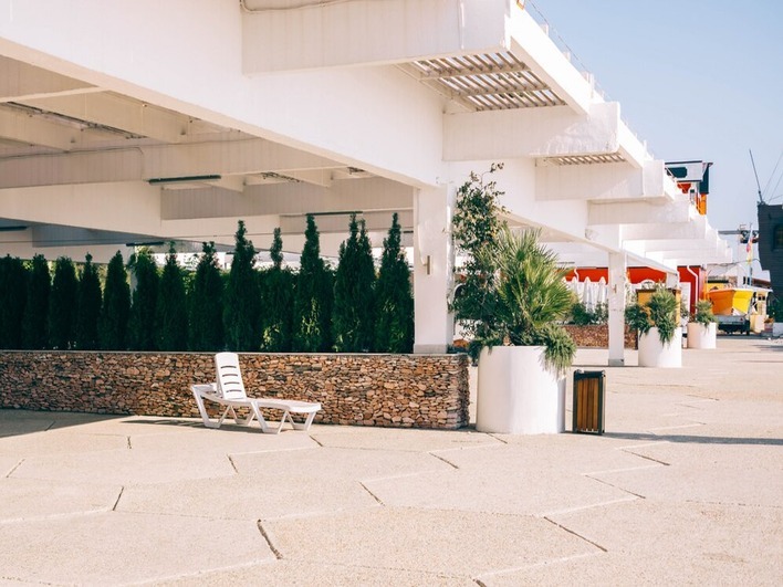 Outdoor Living Space for 3 BHK House