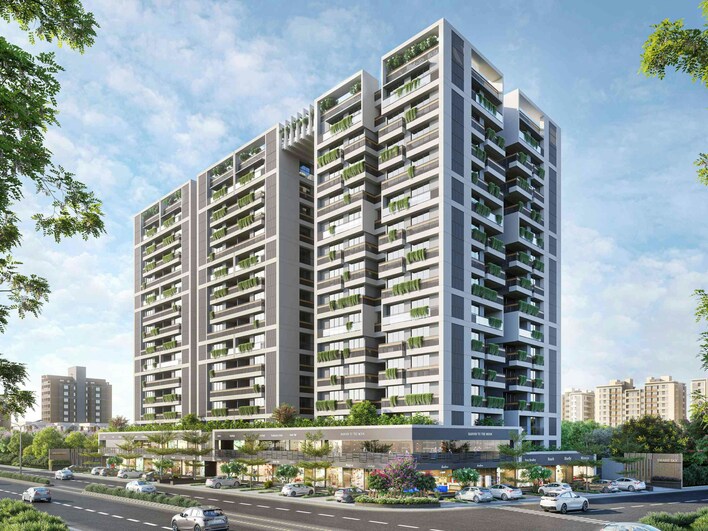Godrej Eternal Palms residential towers in Sanpada