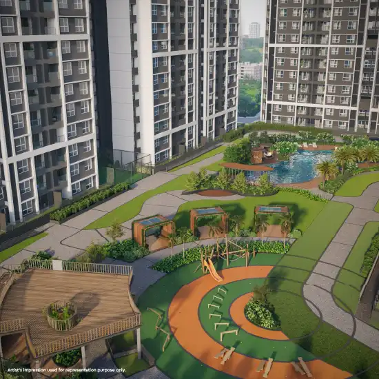 Godrej Ivara, Landscape View