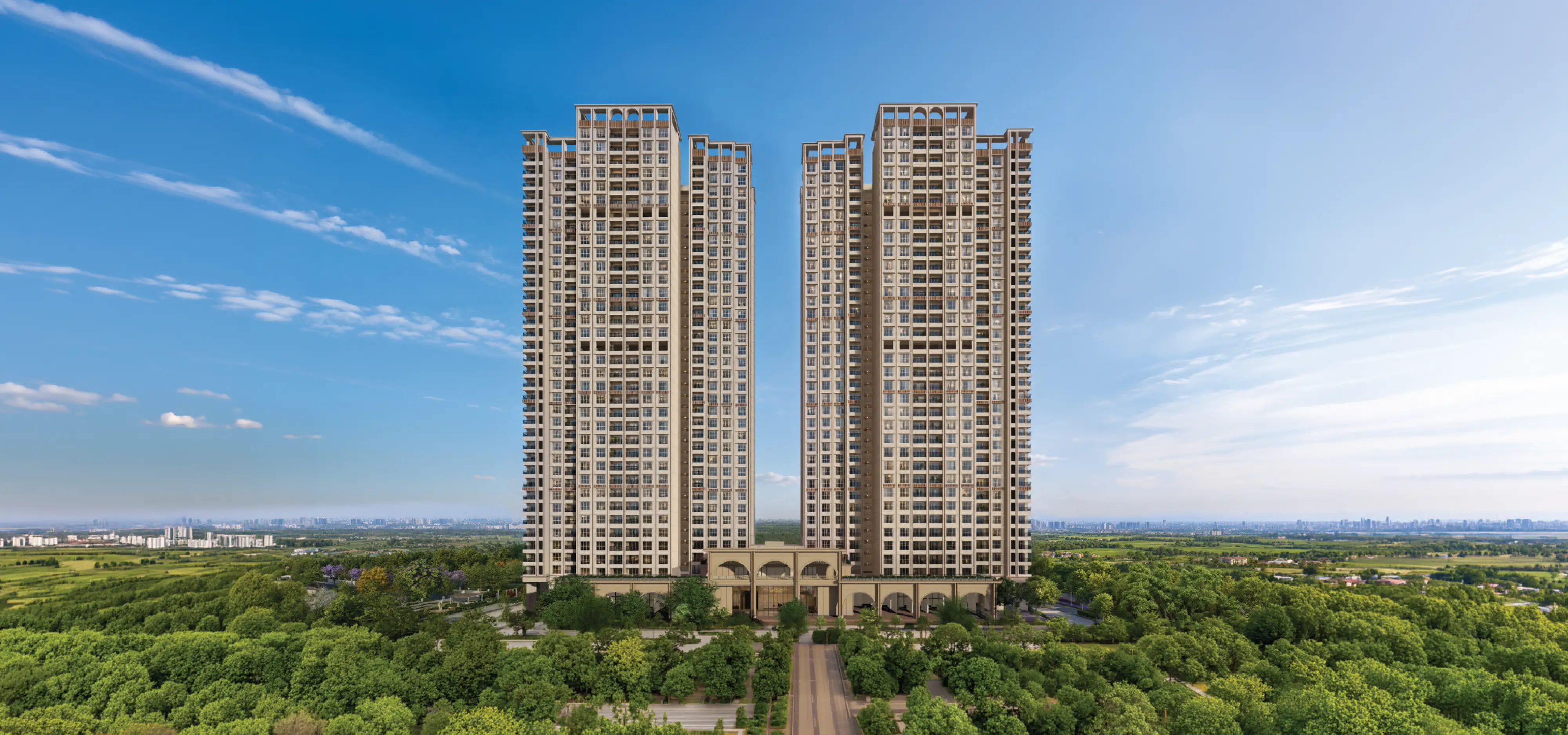 Godrej Regent Park project view