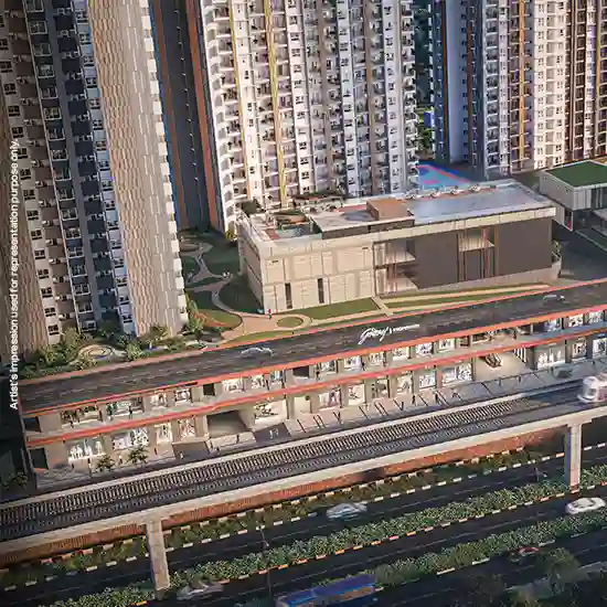 Godrej Emerald Waters, artist's impression