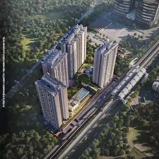 Godrej Emerald Waters, artist's impression