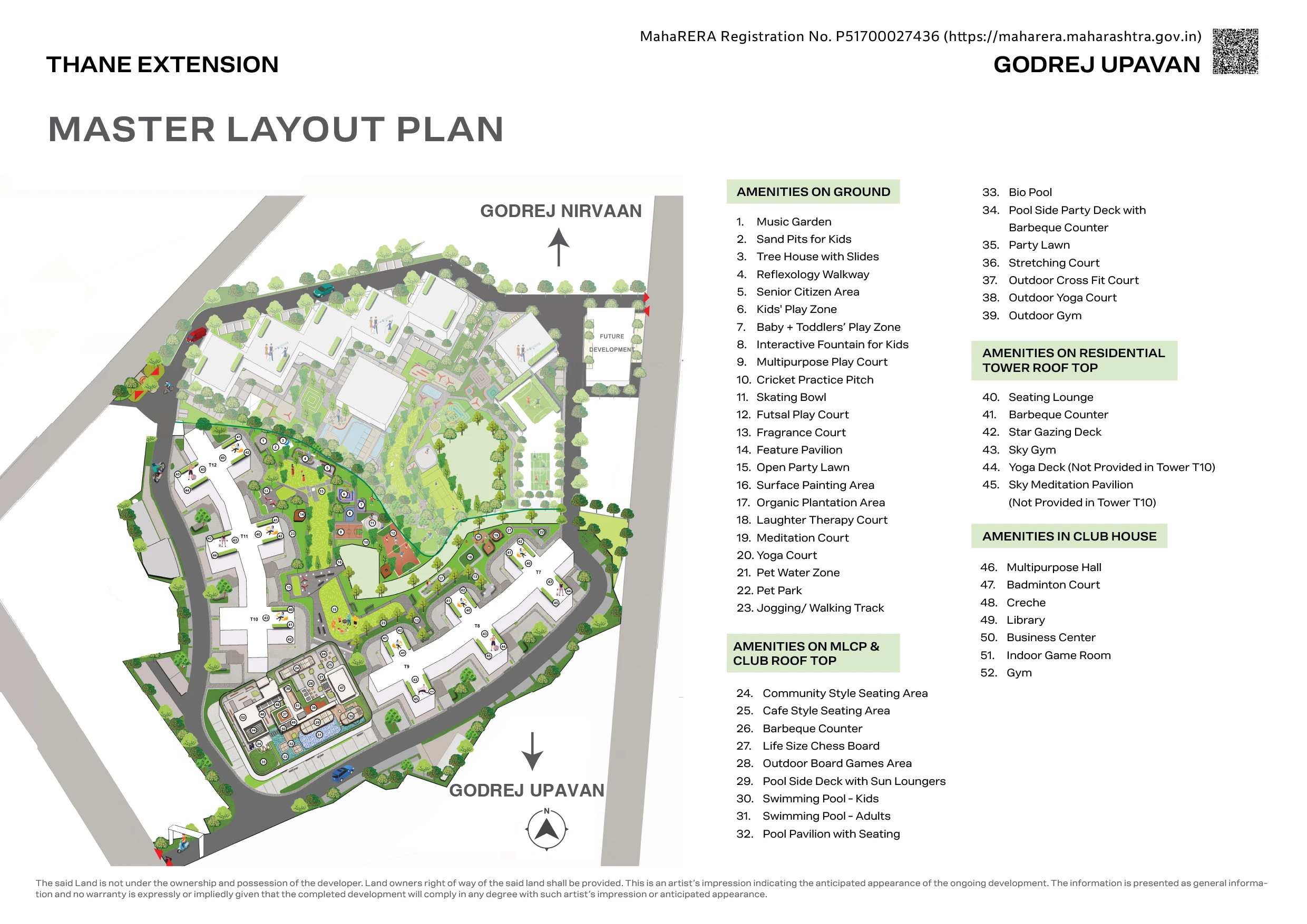Godrej Upavan master plan