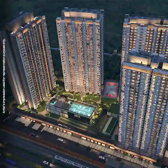 Godrej Emerald Waters, artist's impression
