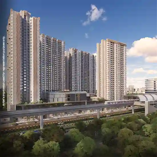 Godrej Emerald Waters, artist's impression