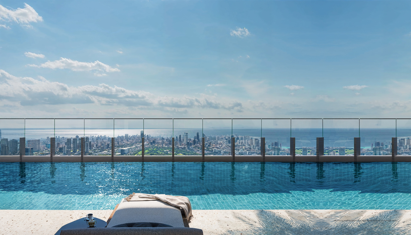 Rooftop Infinity Edge Pool